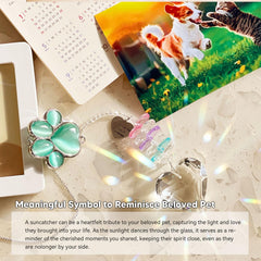 AMETHUARTZ diamond crystal crown scatters color across the room.