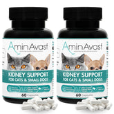AminAvast kidney-support sprinkle capsules ready to mix into food for easy daily renal support.