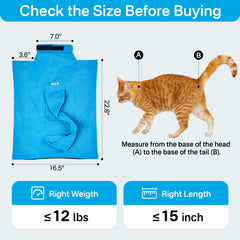 Amkune Cat Carrier Pouch hug-like-design promotes soothing comfort on trips.