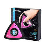 Analan Mini Pet Hair Remover in Rose Pink, ideal for car detailing and fast fur cleanup.