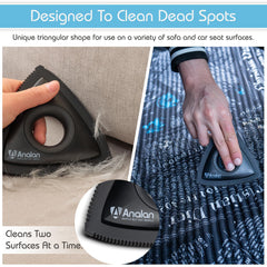 Analan pet hair remover with durable construction, built to last through repeated use.