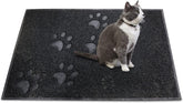 Alfombrilla Andalus Brands para caja de arena grande protege el suelo y captura arena.