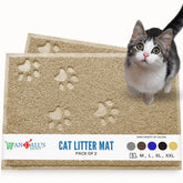 Almohadilla para arena de gatos Andalus Brands antideslizante y protege el suelo