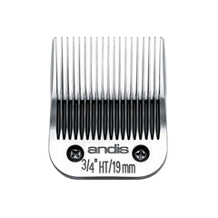 Andis UltraEdge clipper blade 3/4in HT for professional grooming with lasting edge life.