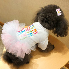 ANIAC pink hairpin—delicate flower accent for easy, adorable pet hairstyles.
