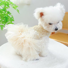 ANIAC puppy princess tutu skirt adds fluffy flair to birthday celebrations.