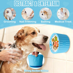 Animire dog lick bowl freezer-treat view highlights extended play and enrichment.