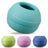Animire long-lasting lick toy front view demonstrates durable silicone for interactive enrichment.