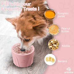Animire non-slip base keeps bowl steady during feeding sessions