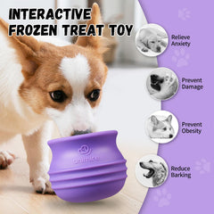 Animire wobbling-interactive-feeding-toy engages dogs with unpredictable motion