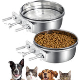 Ankeizzy hanging-dog-water-bowl keeps feeding tidy in kennels