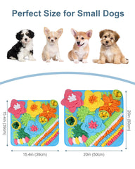 Ankilo Snuffle Mat colorful hiding space sparks sniffing and treat discovery.