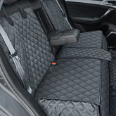 ANOSOSPECIAL dog car seat cover on back seat for secure pet travel.
