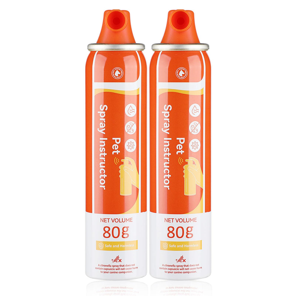 ANSJDH dog corrector spray bottle close-up for quick attention interruption and calm training