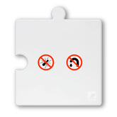 AntPad under pet bowls demonstrates ant deterrence for mess-free mealtime.