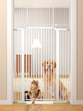 aodbicy 71-inch cat gate full-height in doorway for secure containment
