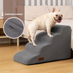 Aodisman dog steps foam support: high-rebound foam cushions pets during use