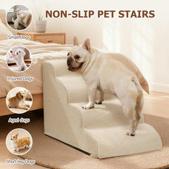 Aodisman dog steps portable handle design makes moving between rooms effortless.