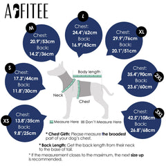 AOFITEE elastic chest and reflective trims provide snug fit and visibility