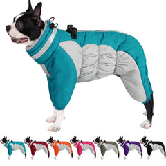 AOFITEE fullbody-dog-coat-warm-fleece keeps dogs cozy on cold walks