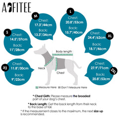 AOFITEE two-legs-dog-sweater-fit provides full coverage during potty breaks.