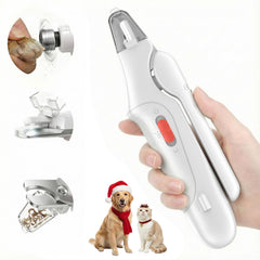 Aoioploa 2-in-1 dog-cat nail clippers front view for efficient grooming