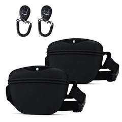 AOKLANT pet training snack pouch front view demonstrates compact size and one-handed accessibility.