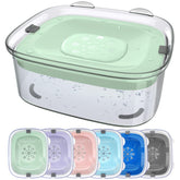 AONKEY 3L dog water bowl front view shows large capacity for all-day hydration.