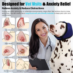 AOOLMOL bathing ear cap blocks water entry during baths.