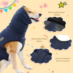 AOOLMOL vest easy-to-wear design with simple Velcro closure.