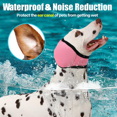 AOOLMOL hematoma wrap provides gentle ear support during recovery.