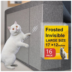 AOUKAR anti-cat scratch protector on sofa corner deters claws and protects furniture