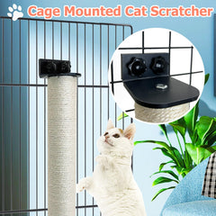 Apatal two-piece design suited for wall or cage mounting