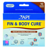 API Fin & Body Cure two-bottle pack supports easy freshwater fish care.