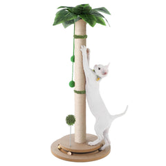 Aplatho cat scratching post base wobble-free supports stable scratching