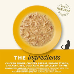Applaws gravy texture close-up highlights rich moisture for cats' appetites.