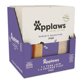 Applaws natural cat treats packaging front showing grain-free protein snack