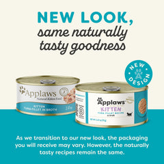 Applaws natural ingredients pack shows simple, limited-ingredient kitten nutrition.