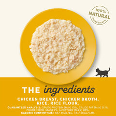 Applaws protein-first kitten food image, ingredients list emphasis for healthy growth.