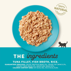 Applaws protein-first ingredient highlights real tuna for kitten meals.