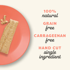 Applaws salmon loin closeup shows grain-free, natural snack ideal as daily reward