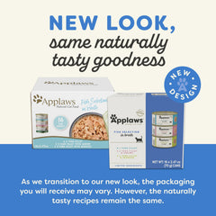 Applaws tuna fillet shrimp broth can highlight variety to entice picky eaters.