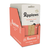 Applaws whole salmon loin sachet ready-to-serve cat treat, high-protein single-ingredient option