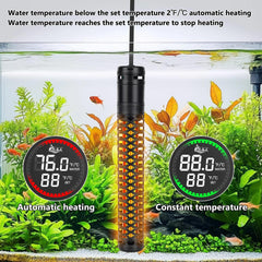 AQQA 800W heater uses quartz glass tube for durability.