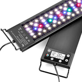 AQQA aquarium light full-spectrum panel enhances color and clarity in tanks.
