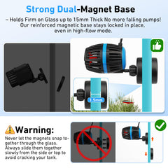 AQQA DC 12V motor runs quietly to circulate water with minimal heat