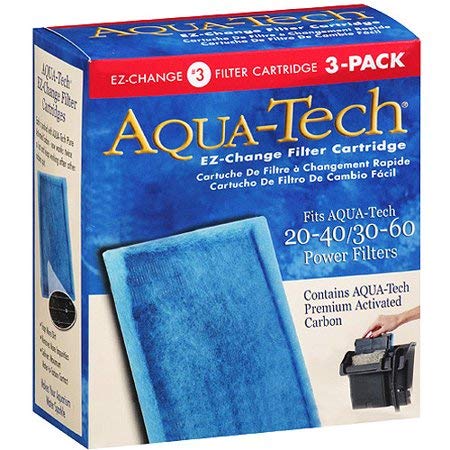 Aqua-Tech EZ-Change #3 cartridges three-pack for 20-40/30-60 filters enable quick water maintenance.