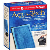 Aqua-Tech EZ-Change #3 cartridges three-pack for 20-40/30-60 filters enable quick water maintenance.