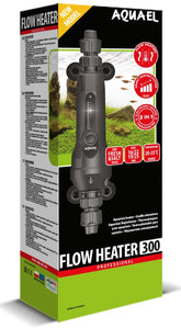 Aquael Inline Flow Heater exterior mount design keeps tanks clean and clutter-free.