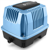 A AquaMiracle AP40 unit mounted outdoors showing durable housing for reliable pond aeration.